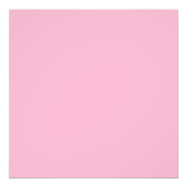 Baby pink  (solid color) photo print (Front)