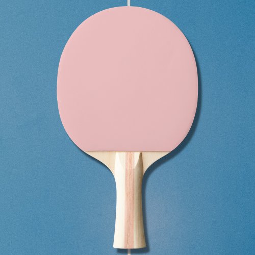 Baby Pink Solid Color Ping Pong Paddle