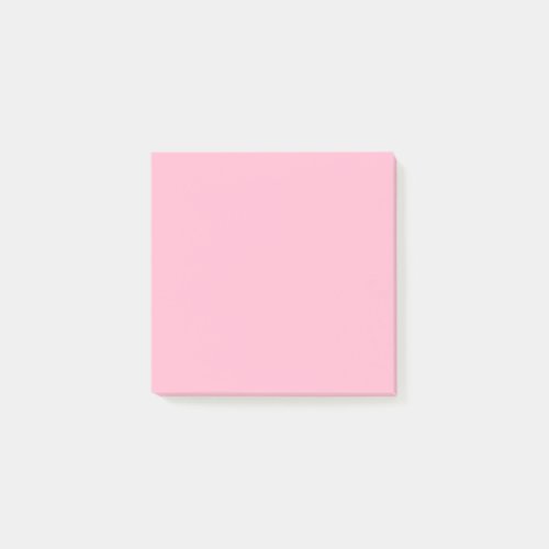 Baby pink  solid color post_it notes