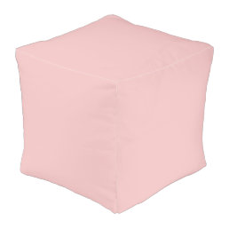  Baby pink (solid color)  Pouf