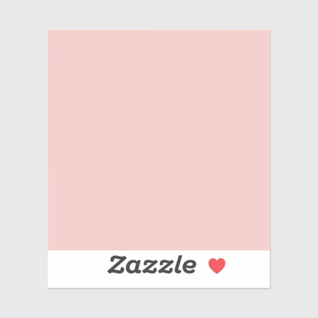  Baby pink (solid color)  Sticker (Sheet)