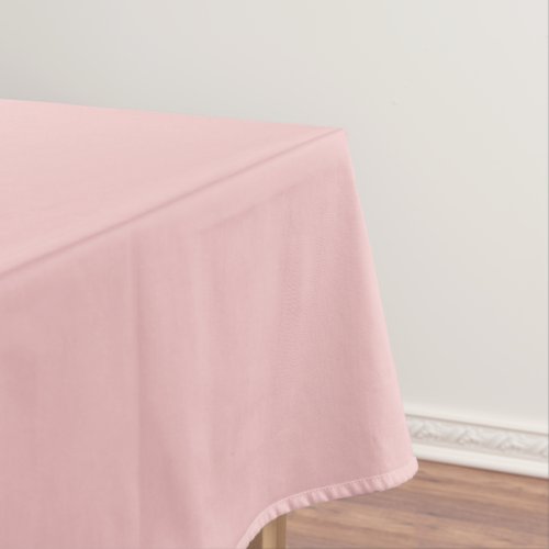 Baby Pink Solid Color Tablecloth