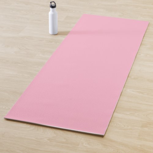 Baby pink  solid color  yoga mat