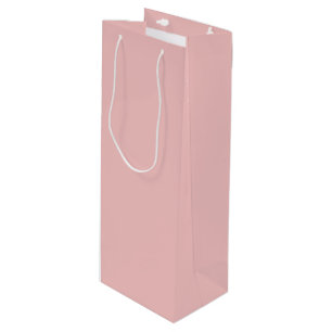 Baby Pink - True soft pastel pink Wine Gift Bag