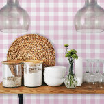 Baby Pink Vichy Gingham Pattern Wallpaper<br><div class="desc">Elevate your home décor with our exquisite collection of high-quality wallpaper featuring the timeless elegance of pastel Vichy patterns. Perfectly blending classic charm with modern sophistication, our Vichy patterned wallpapers are designed to add a touch of serene beauty to any room.</div>