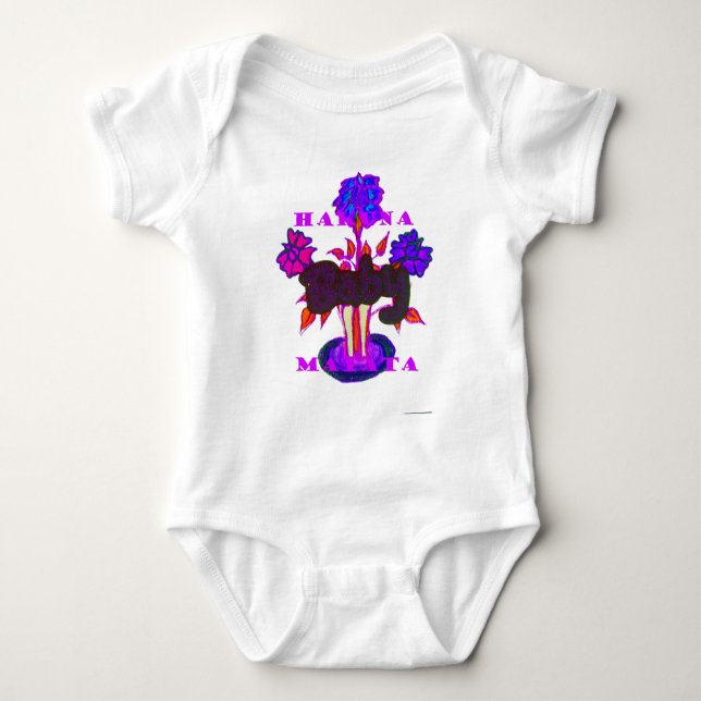 Baby plant Hakuna Matata gifts.png Bodysuit (Front)