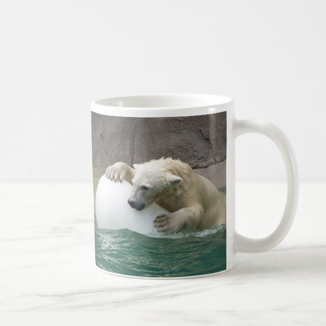 Baby Polar Bear Coffee Mug (Right)
