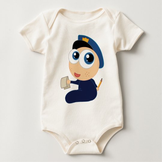 Baby Police Officer Infant Clothing Baby Bodysuit