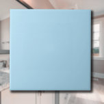 Baby Powder Blue Solid Color | Classic Elegant Ceramic Tile<br><div class="desc">Baby Powder Blue Solid Color | Classic | Elegant | Trendy | Stylish | Gift</div>