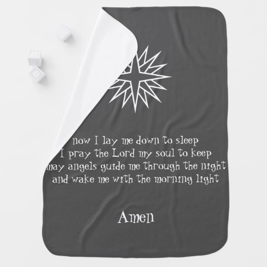 baby prayer blanket