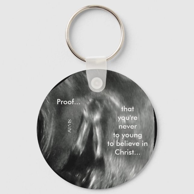 Baby praying keychain (Front)