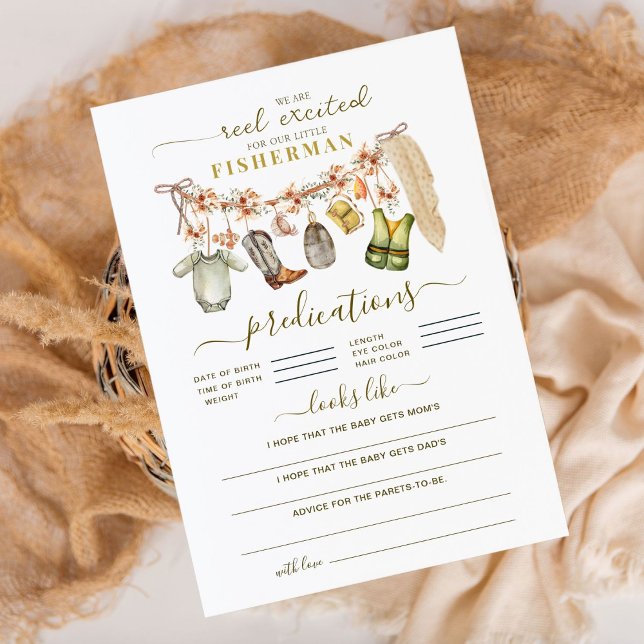 Baby Predictions Reel Excited Fishing Shower Game (Creator Uploaded)