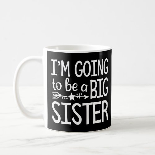 Baby Pregnancy Bday Big Sis Soon To Be Sisters  Coffee Mug