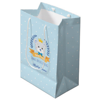 Baby Prince Bear gift bag