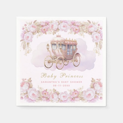 Baby Princess pink Paper Napkin
