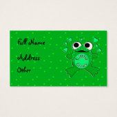 baby profile card (customizable ) (Back)