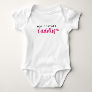 Baby programmer bodysuit