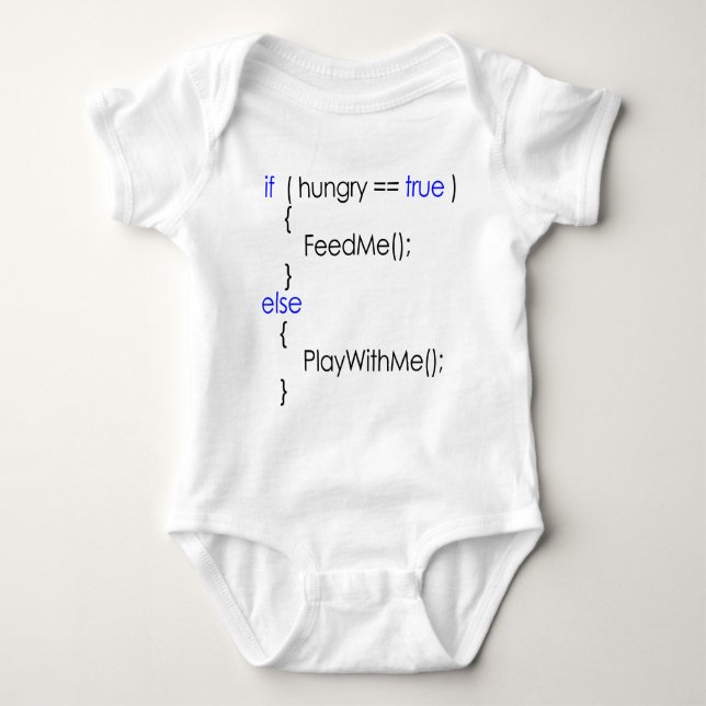 Baby Programming for Dummies Baby Bodysuit (Front)
