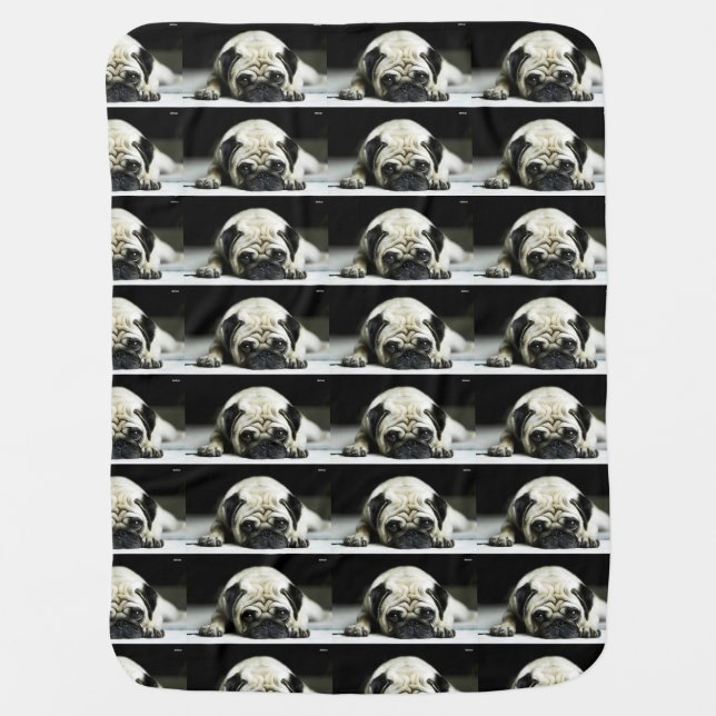 BABY PUG BLANKET (Front)