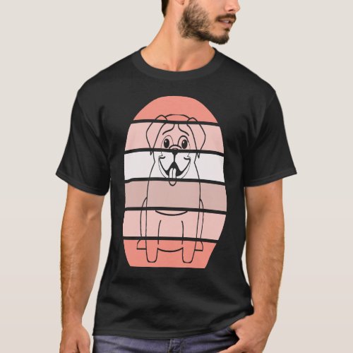 Baby Pug Sunset 691 T-Shirt