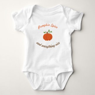 Baby Pumpkin Spice Onsie Bodysuit