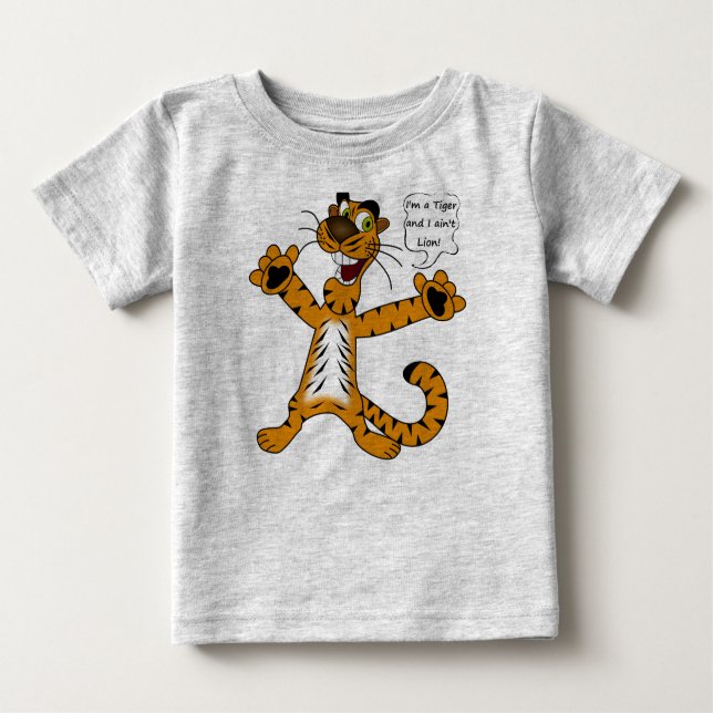 Baby Pun Tiger Shirt (Front)