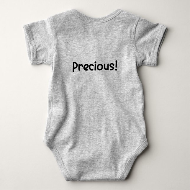 Baby Puppy Body Suit for Precious Babies Baby Bodysuit (Back)