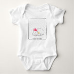 Baby Pygmy Hippo - Goodnight Little Princess Baby Bodysuit