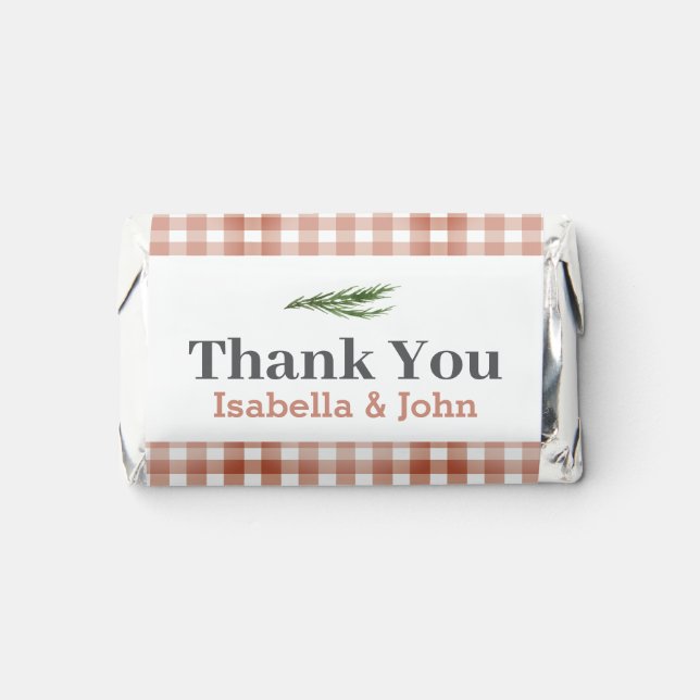 Baby Q Baby Shower Hershey's Miniatures (Front)