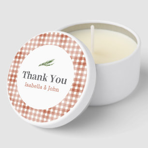 Baby Q Baby Shower Thank You  Mini Candle Favors