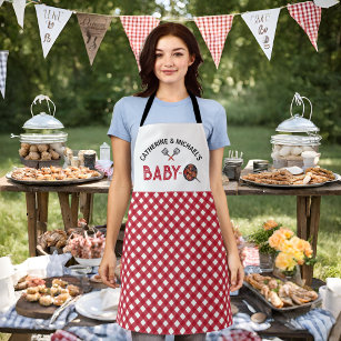 Baby-Q BBQ Barbecue Baby Shower  Apron