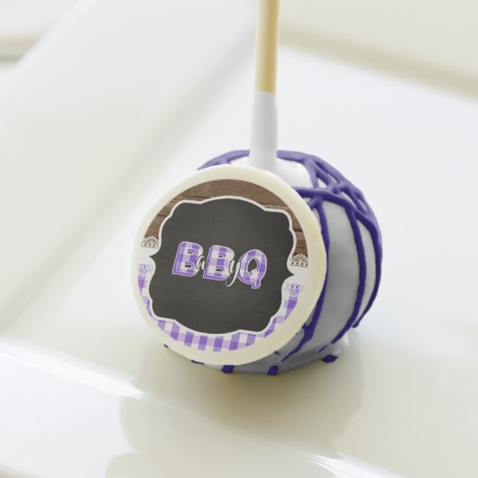 Baby Q Cake Pop - Purple (Front Insitu)