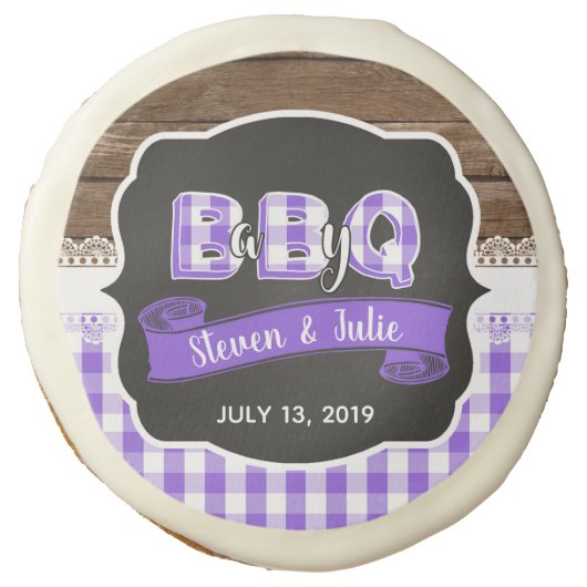 Baby Q Cookie - Purple (Front)