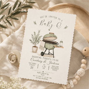 Baby-Q Couples Baby Shower Invitation
