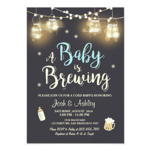 baby barbeque invitations