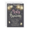 Baby Q invitation Coed BBQ Baby brewing Pink Girl