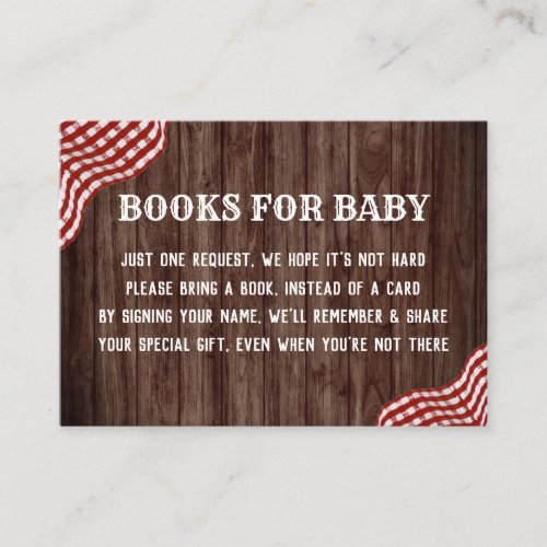 Baby Q Picnic Baby Shower Books for Baby Insert
