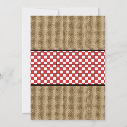 Baby Q thank you notes with poem / BBQ baby shower Invitation Zazzle