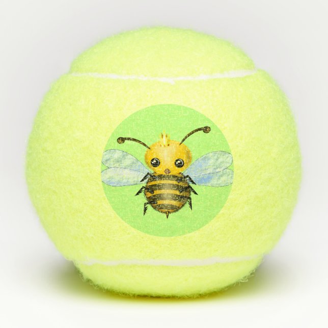 Baby Queen Bee Tennis Balls (Front)