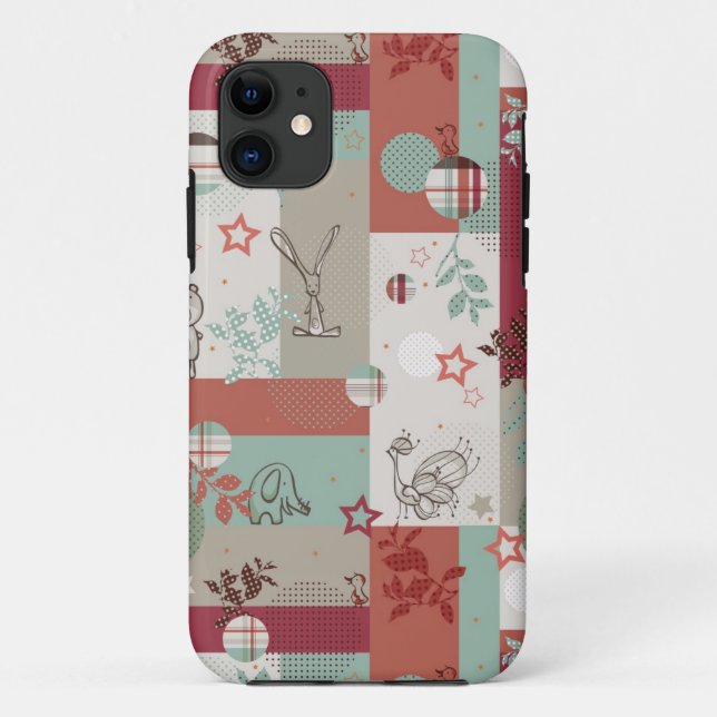 Baby Quilt Pattern 2 Case-Mate iPhone Case (Back)