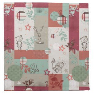 Baby Quilt Pattern 2 Cloth Napkin