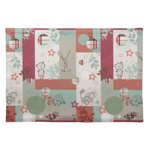 Baby Quilt Pattern 2 Cloth Placemat