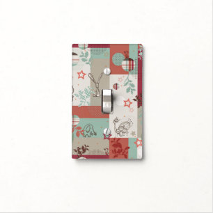 Baby Quilt Pattern 2 Light Switch Cover