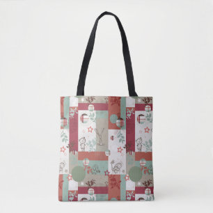 Baby Quilt Pattern 2 Tote Bag