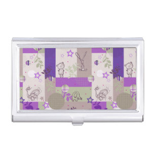 Baby Quilt Pattern Business Card Case
