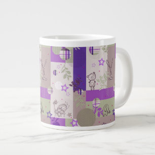 Baby Quilt Pattern Large Coffee Mug