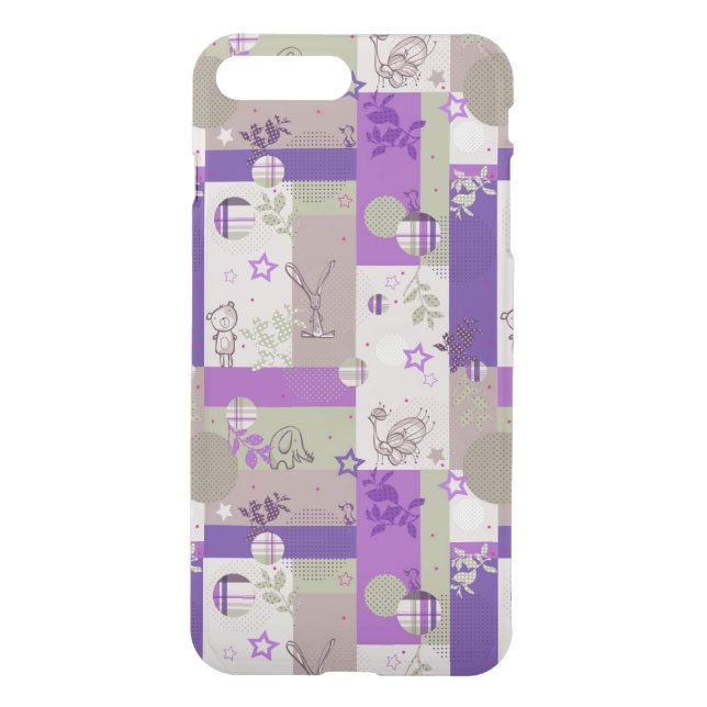 Baby Quilt Pattern Uncommon iPhone Case (Back)