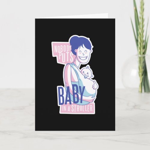 Baby quote card