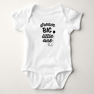 Baby quote onsie with elephant bodysuit