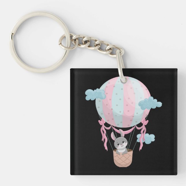 Baby Rabbit  Keychain (Front)